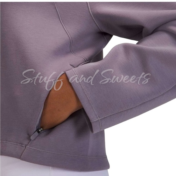 Lululemon AirWrap Modal Crew Dusky Lavender 2 - Picture 5 of 10